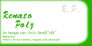 renato polz business card